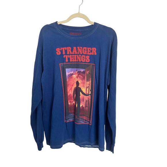 Netflix Other - STRANGER THINGS Long Sleeve T-Shirt in Sz Large